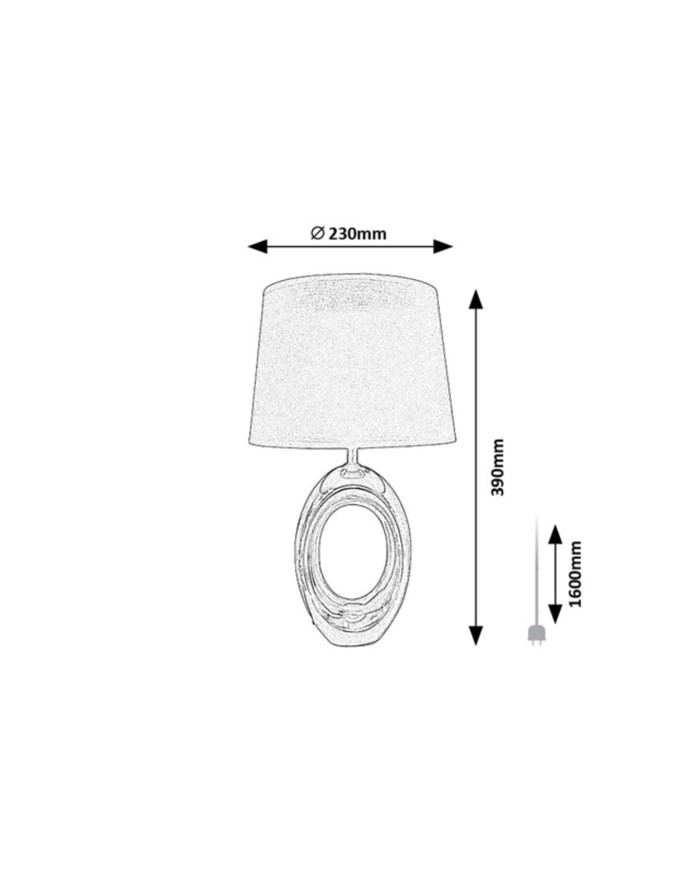 Настільна лампа Rabalux 74063 Dalora
