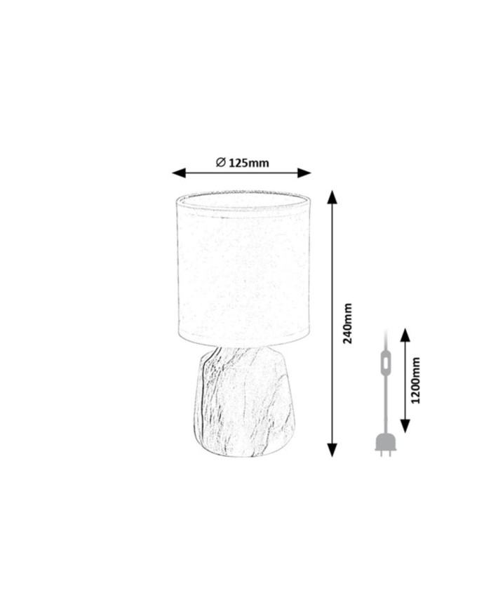 Настільна лампа Rabalux 74067 Nalisa