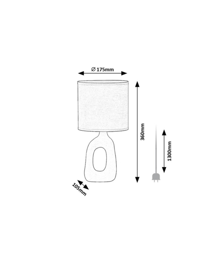 Настільна лампа Rabalux 74072 Sylira