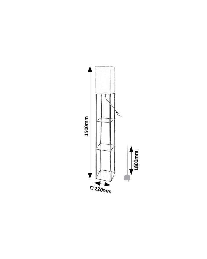 Торшер Rabalux 74191 Bronn