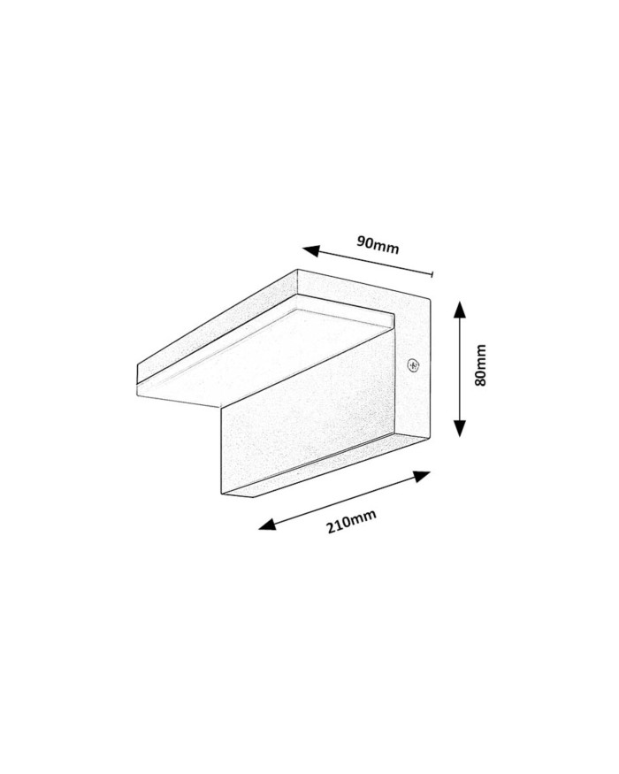 Світильник вуличний Rabalux 77092 Zaragoza