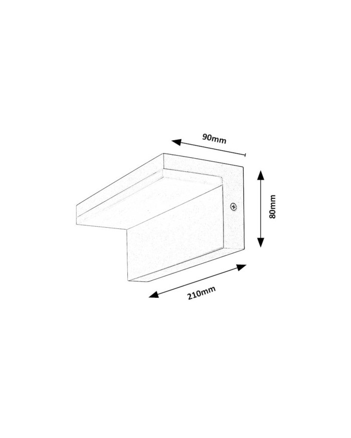 Світильник вуличний Rabalux 77093 Zaragoza
