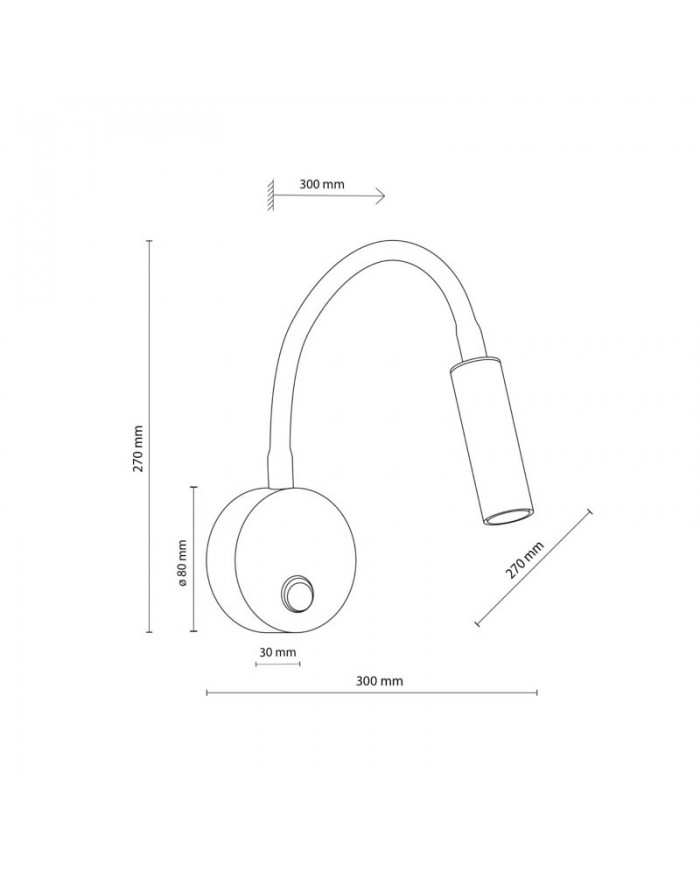 Бра TK Lighting 10039 LAGOS