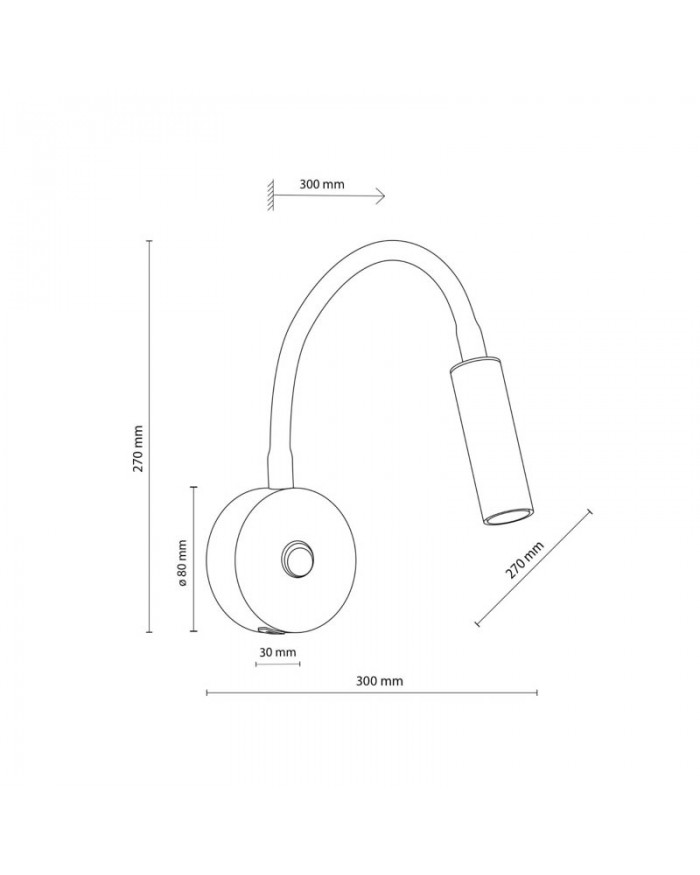 Бра TK Lighting 10200 LAGOS