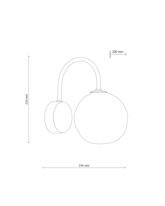 Бра TK Lighting 11024 LAVA