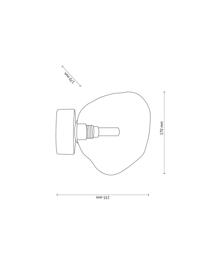 Бра TK Lighting 11104 LAVA