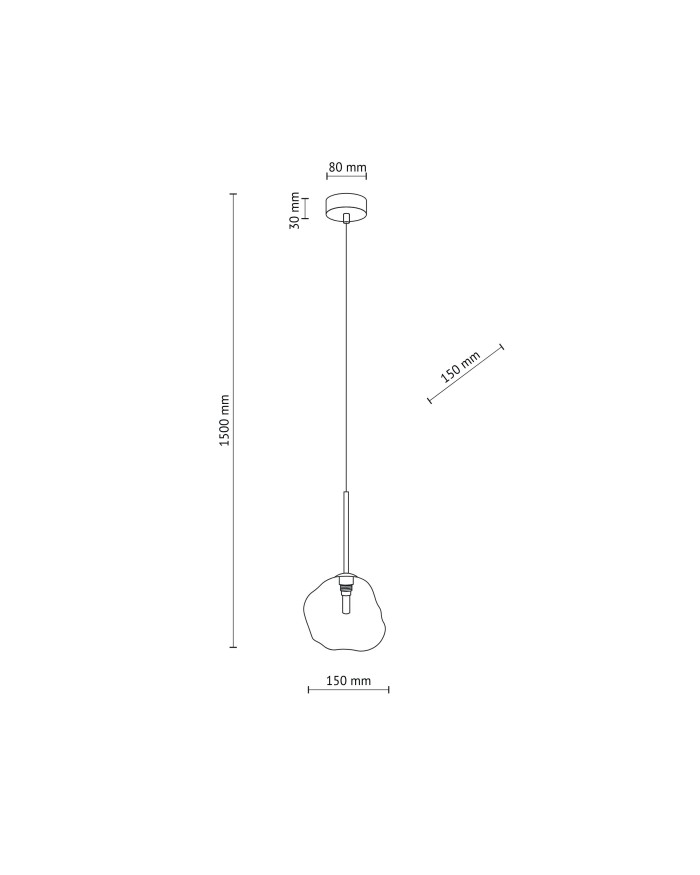 Підвісний світильник TK Lighting 11106 LAVA