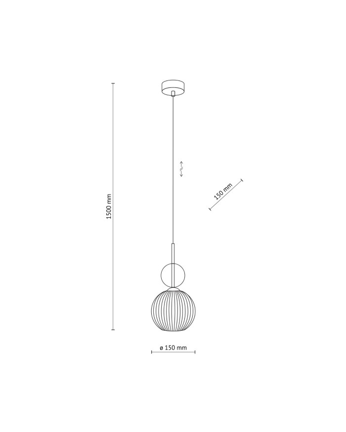 Підвісний світильник TK Lighting 11590 SOPHIA