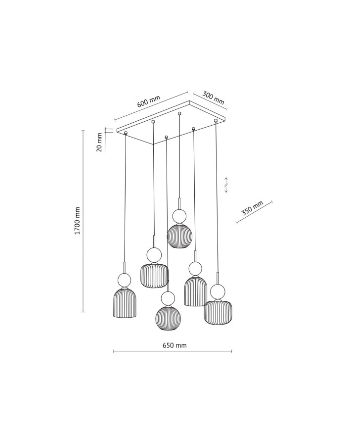 Люстра TK Lighting 11594 SOPHIA