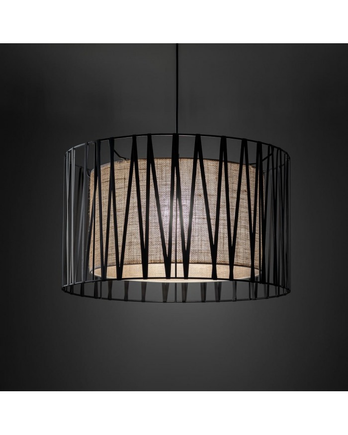 Люстра TK Lighting 4557 HARMONY CZARNY