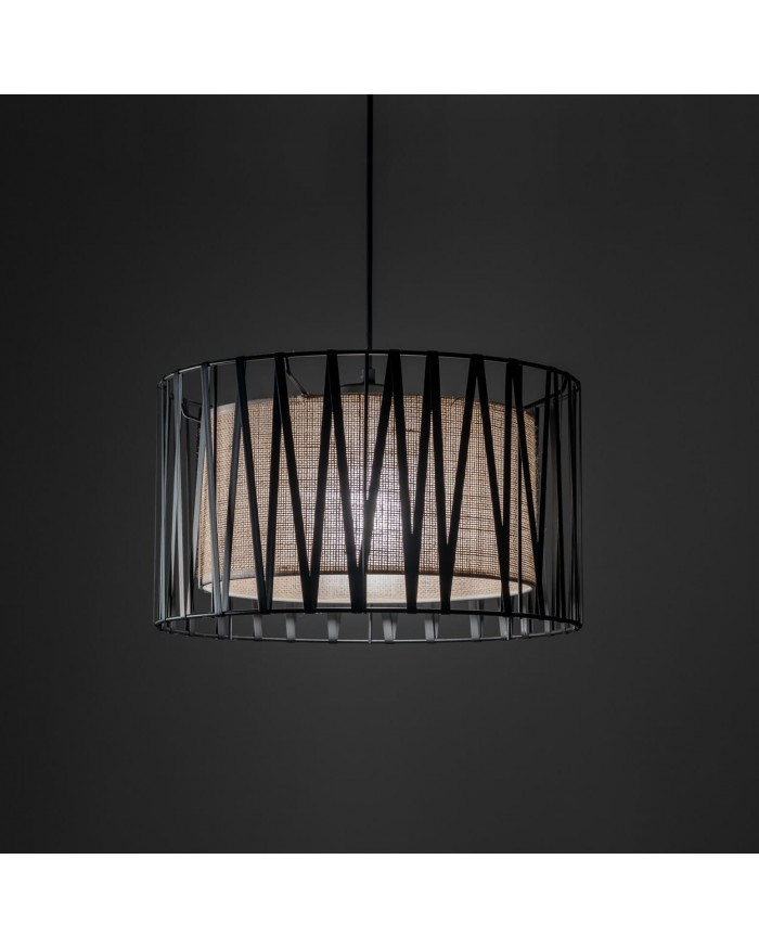 Люстра TK Lighting 4562 HARMONY CZARNY