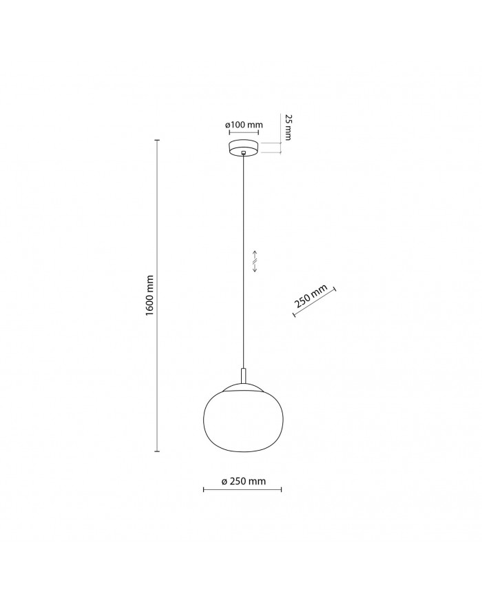 Підвісний світильник TK Lighting 4759 VIBE WHITE
