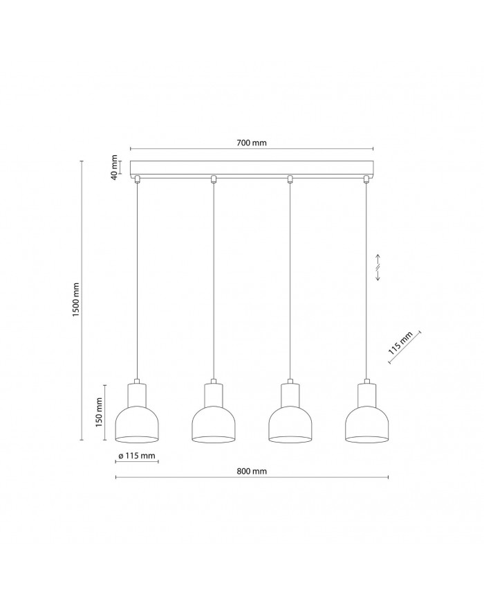 Люстра TK Lighting 4896 CAIRO