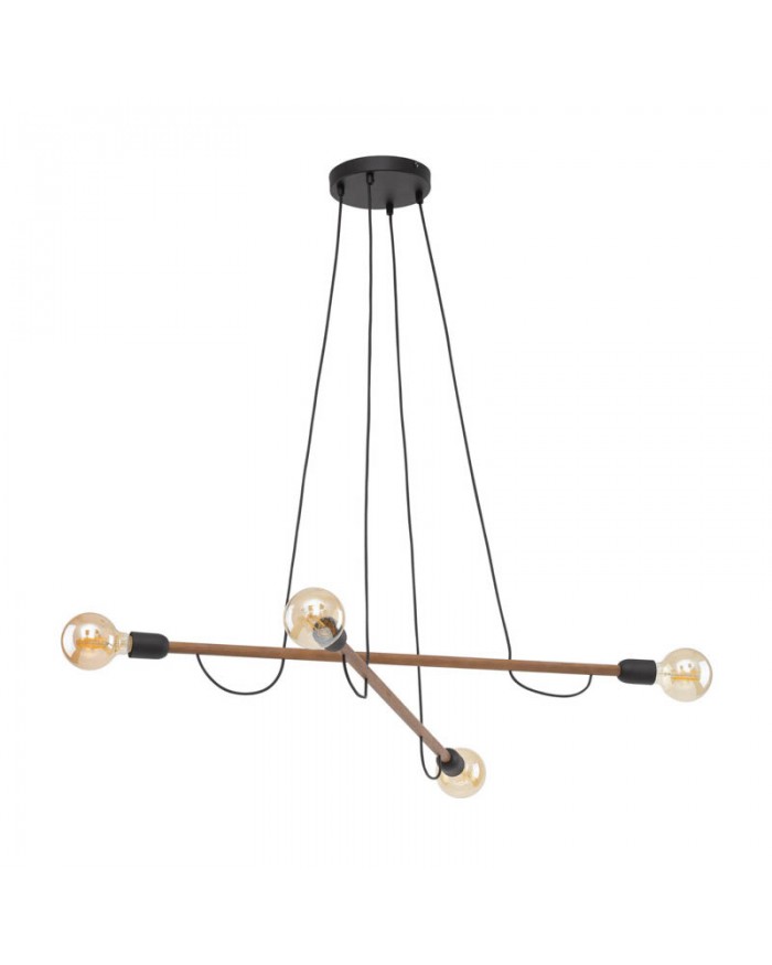 Люстра TK Lighting 4949 HELIX WOOD
