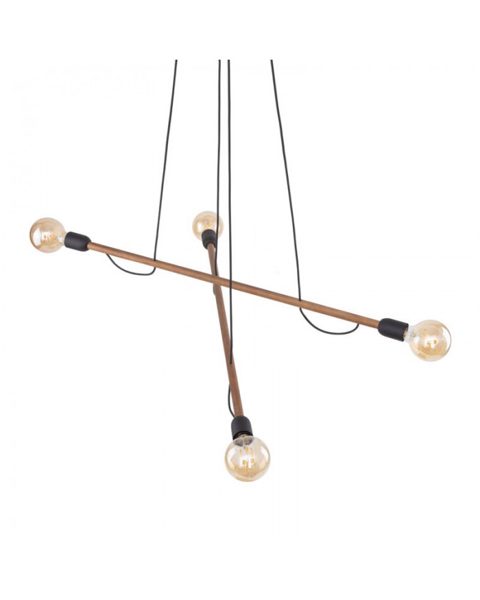 Люстра TK Lighting 4949 HELIX WOOD