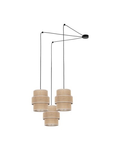 Люстра TK Lighting 5403 CALISTO JUTA