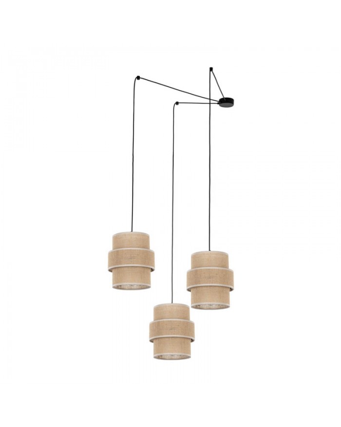 Люстра TK Lighting 5403 CALISTO JUTA