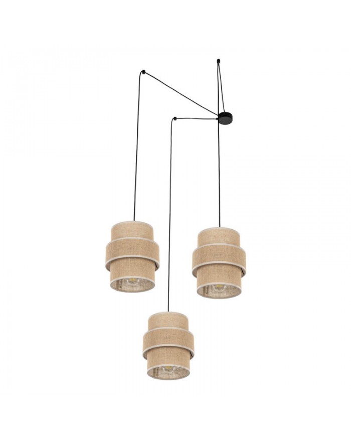 Люстра TK Lighting 5403 CALISTO JUTA