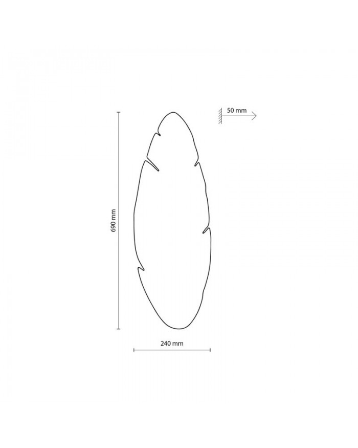 Бра TK Lighting 5565 HOJA