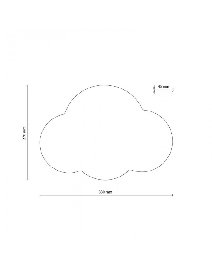 Бра TK Lighting 5886 CLOUD 2