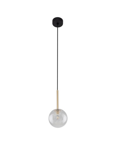 Підвісний світильник TK Lighting 5941 NILOS BLACK / GOLD