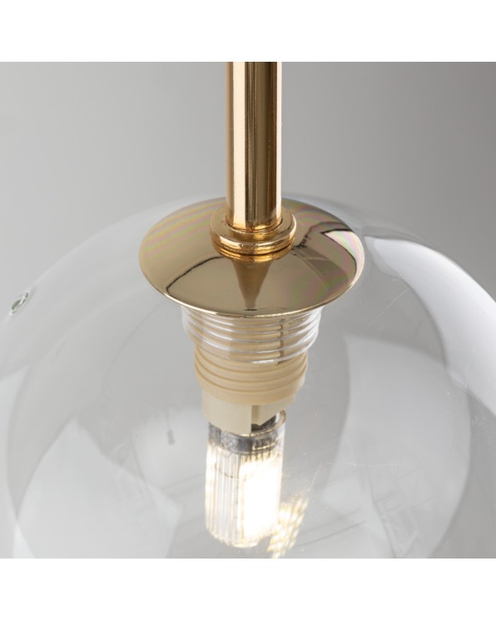 Підвісний світильник TK Lighting 5941 NILOS BLACK / GOLD