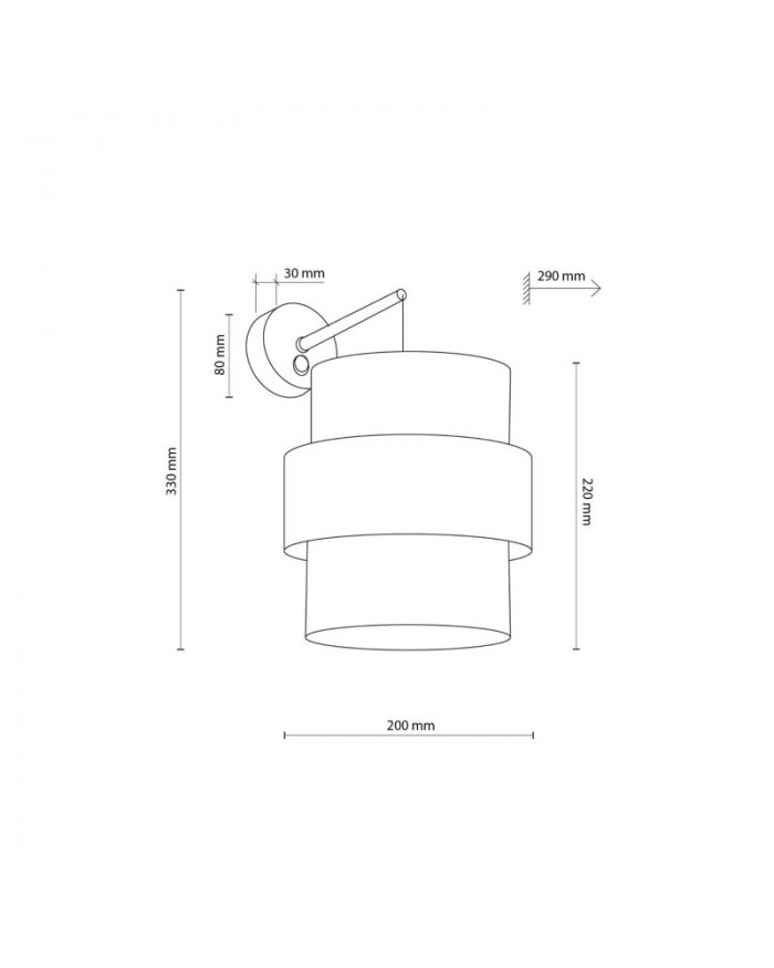 Бра TK Lighting 5955 CALISTO