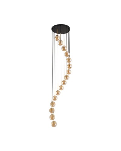 Люстра TK Lighting 6023 AURORA GOLD LAMPA 16 