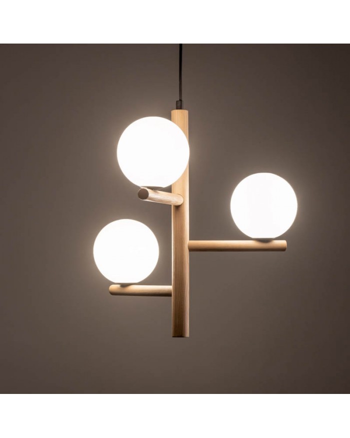 Люстра TK Lighting 6799 ESTERA WOOD