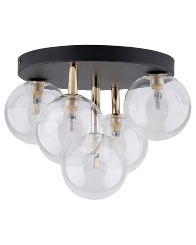 Люстра TK Lighting 758 NILOS BLACK / GOLD 5